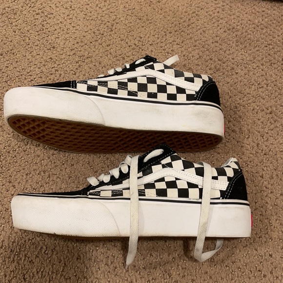 Platform checkered vans - Picture 3 of 5